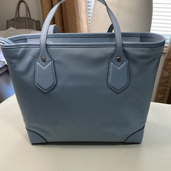 Michael Michael Kors Eva Small Tote In Chambray Blue NEW WITH TAGS - Picture 3 of 10